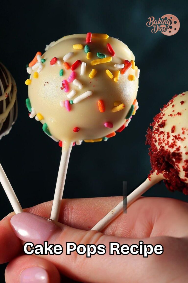 Cake Pops Recipe