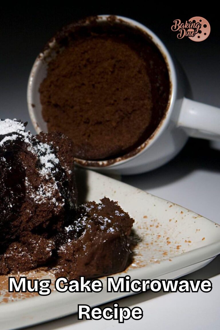 Mug Cake Microwave Recipe