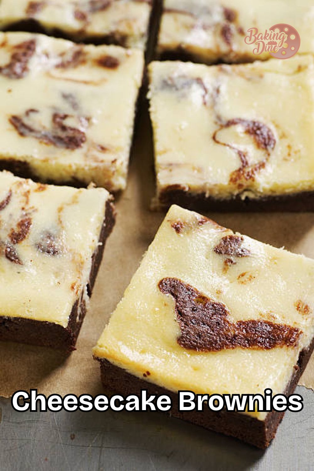 Cheesecake Brownies